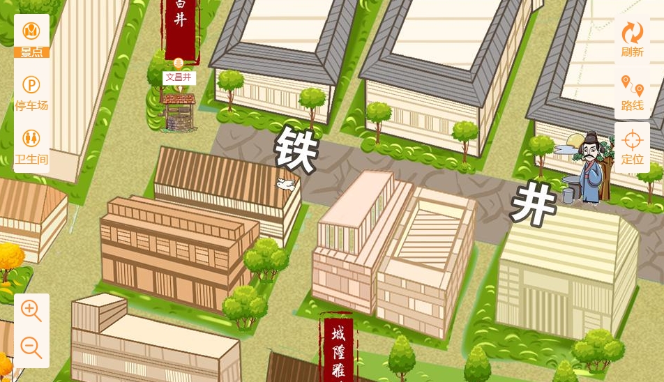 光村镇智慧景区：手绘地图与语音导览的完美融合